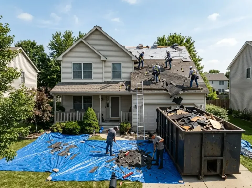roof-replacement-debris-remova-004 — frequently asked questions, Cheapest Dumpster Rentals in Tucumcari, NM
